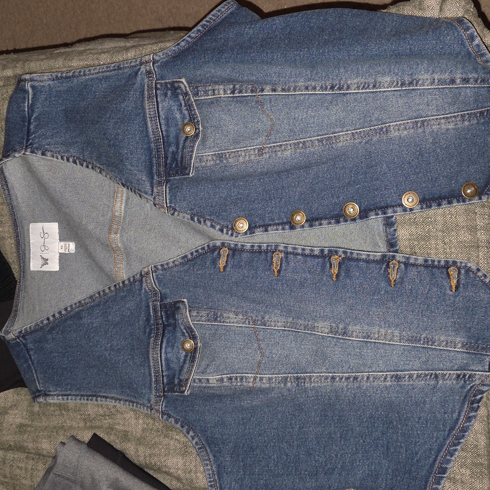 Jessica Simpson Denim Vest
